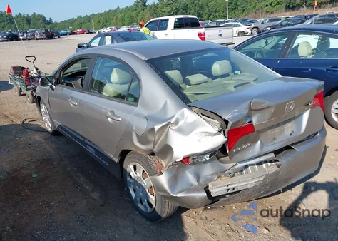 2006 Honda Civic Lx из США, поврежденный, VIN 1HGFA16516L001165